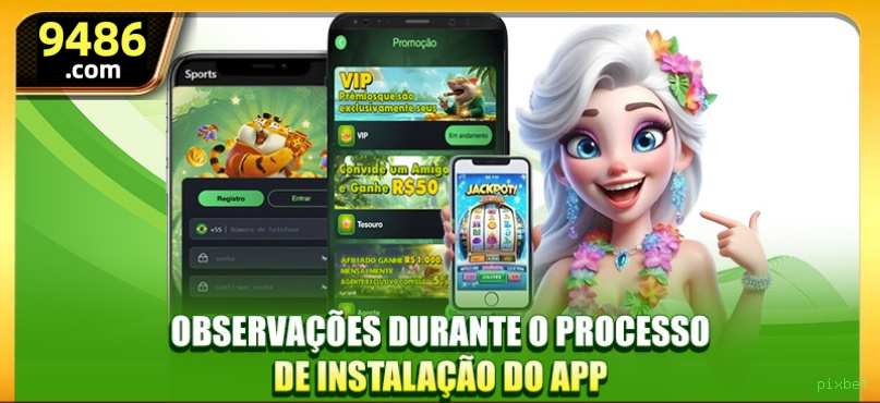 Interface pixbet